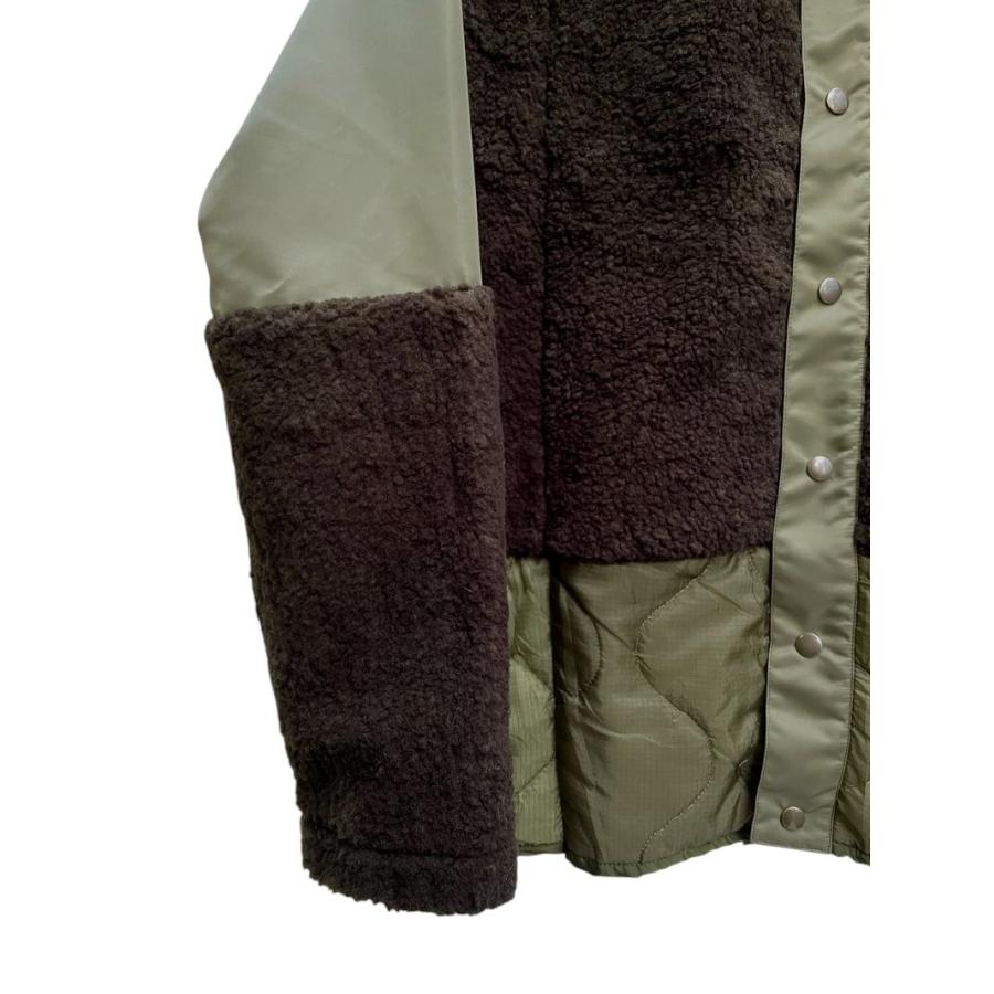 SALE/セール　77circa 77サーカ　circa make cutback boa & quilting wide jacket　ボア＆キルティング ワイドジャケット | 77circa | 08