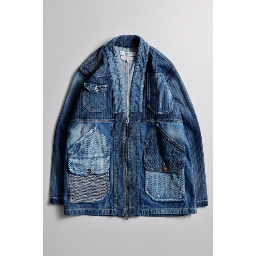 FDMTL ファンダメンタル HAORI ZIP JACKET 3YR WASH 羽織り FDMTL ファンダメンタル HAORI ZIP JACKET 3YR WASH 羽織り