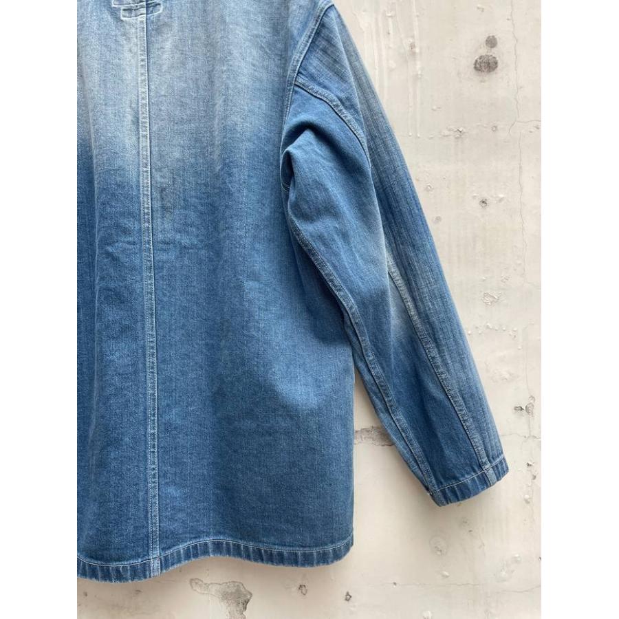 FDMTL ファンダメンタル　HAORI ZIP JACKET 3YR WASH　羽織り ジャケット　特別価格｜fusion｜11