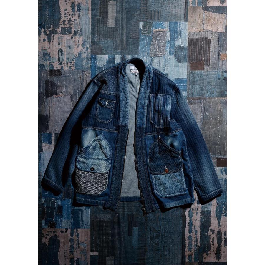 FDMTL ファンダメンタル HAORI ZIP JACKET 3YR WASH 羽織り FDMTL ファンダメンタル HAORI ZIP JACKET 3YR WASH 羽織り