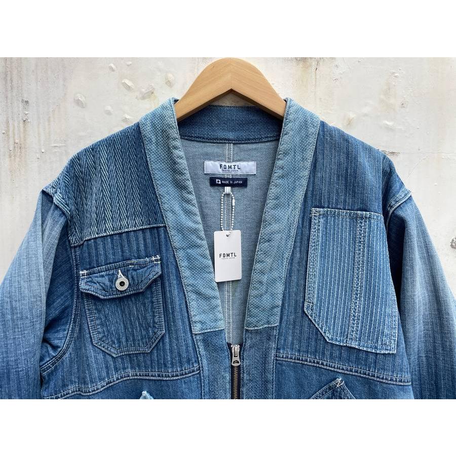 FDMTL ファンダメンタル HAORI ZIP JACKET 3YR WASH 羽織り FDMTL ファンダメンタル HAORI ZIP JACKET 3YR WASH 羽織り