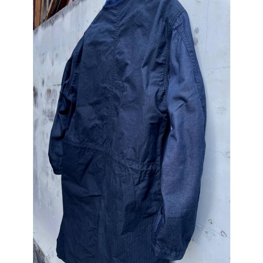 FDMTL（ファンダメンタル） タイムセール MODS HAORI COAT NAVY モッズ