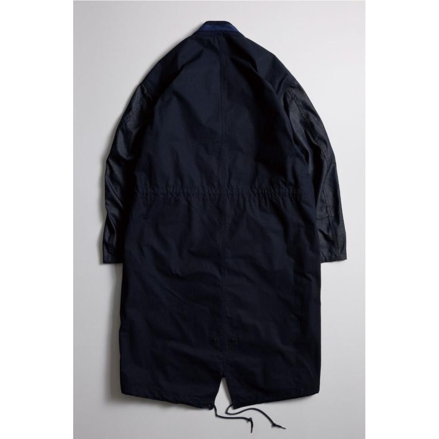 FDMTL（ファンダメンタル） タイムセール MODS HAORI COAT NAVY モッズ