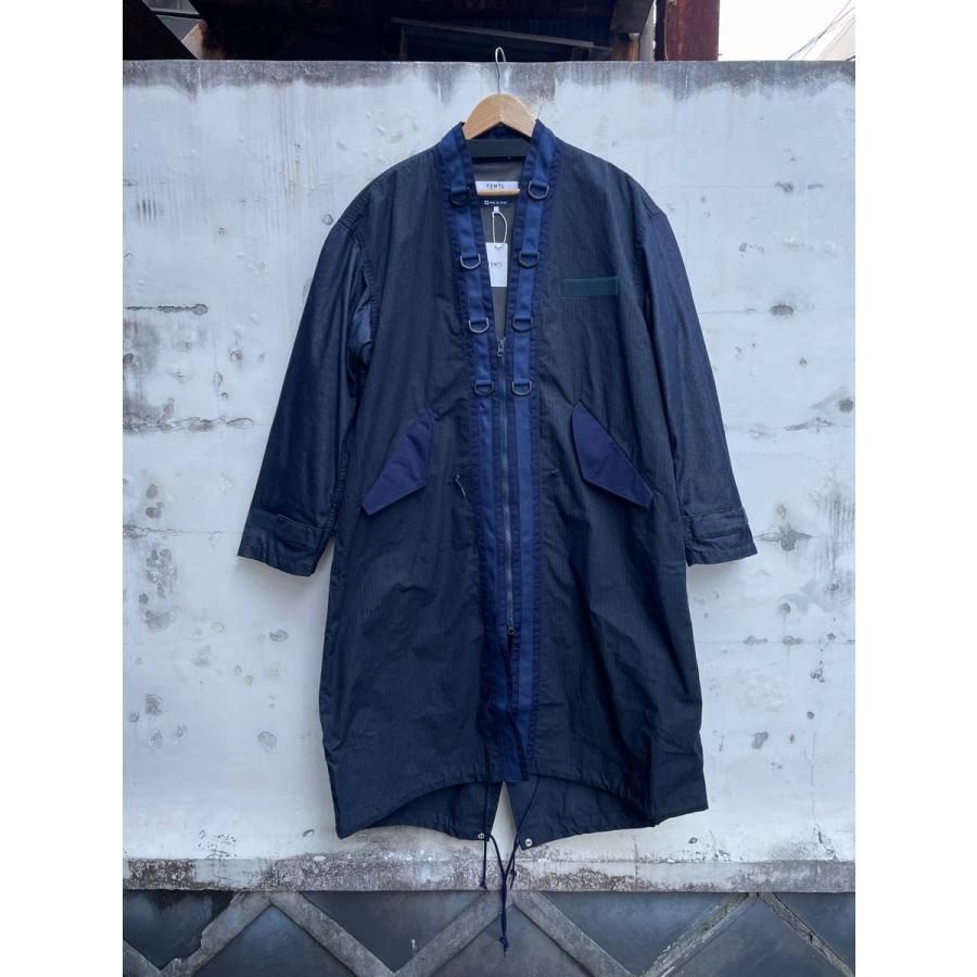 FDMTL（ファンダメンタル） タイムセール MODS HAORI COAT NAVY モッズ