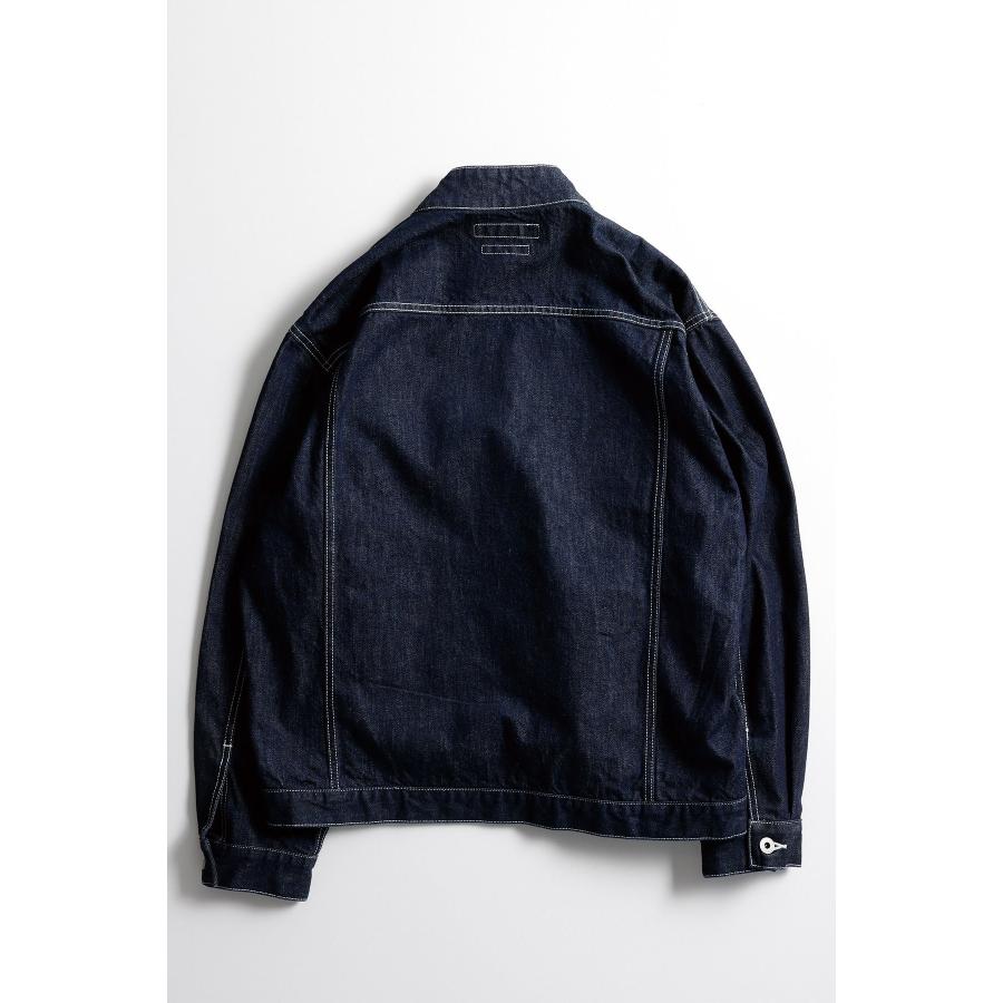 FDMTL ファンダメンタル DENIM HAORI JACKET RINSE デニムジャケット