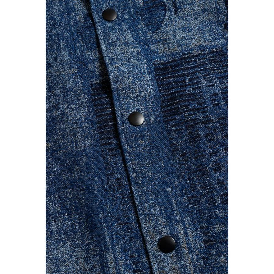 FDMTL ファンダメンタル BORO JAQUARD COACH RINSE コーチジャケット