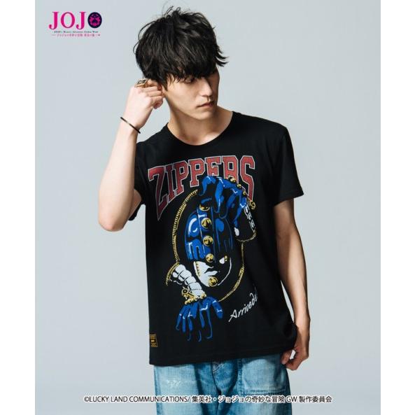 【匿名配送】glamb スティッキーフィンガーズ Tシャツ サイズ３ glamb - 【美品】glamb x ジョジョ Tシャツ スティッキー