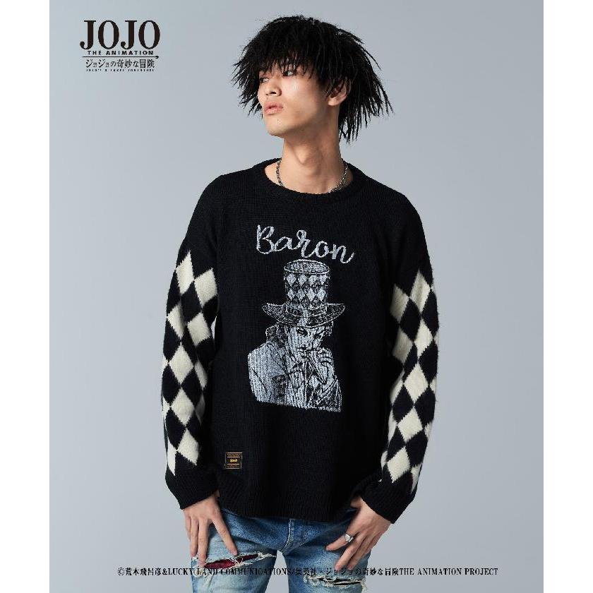 glamb・グラム　ツェペリニット　Will A. Zeppeli knit　JOJO ジョジョ