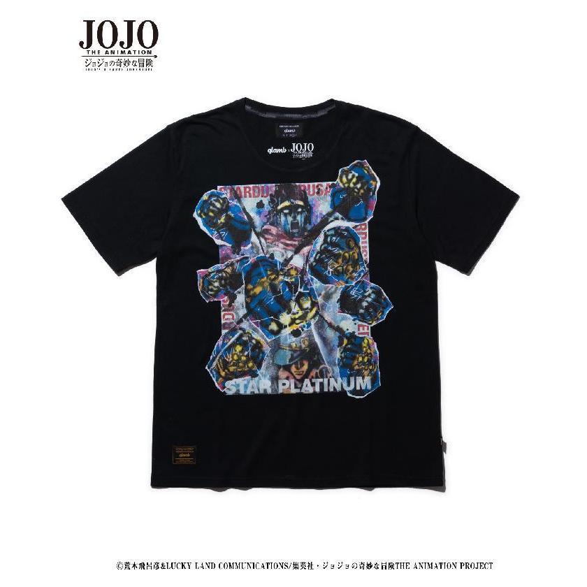glamb（グラム） スタープラチナ Tシャツ Star Platinum T JOJO