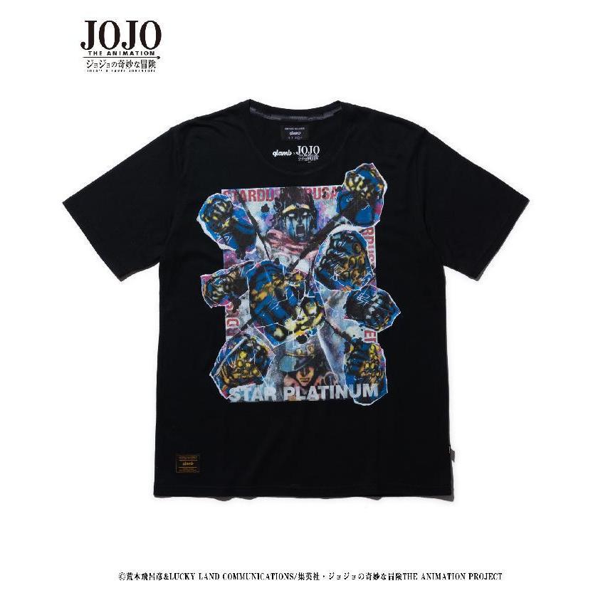 glamb・グラム　スタープラチナ T　Star Platinum T　JOJO ジョジョ 空条承太郎 Tシャツ｜fusion｜11