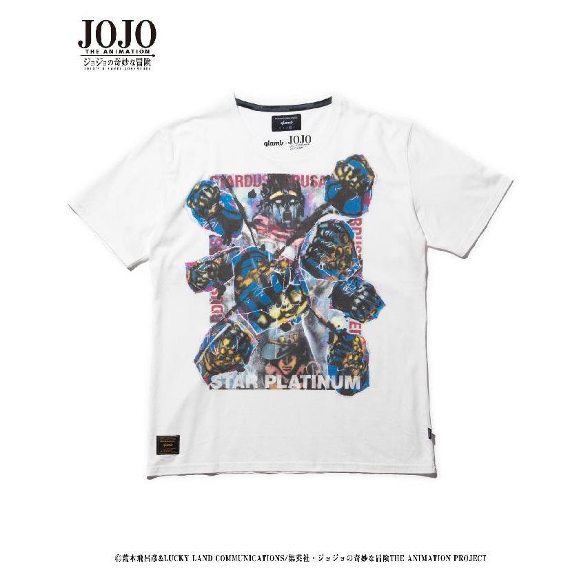 glamb（グラム） スタープラチナ Tシャツ Star Platinum T JOJO 