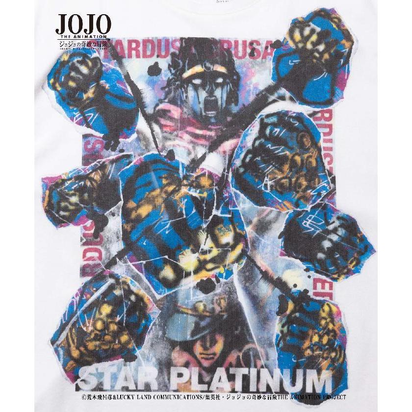 glamb（グラム） スタープラチナ Tシャツ Star Platinum T JOJO