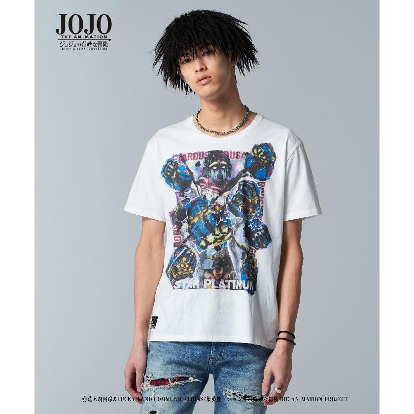 glamb（グラム） スタープラチナ Tシャツ Star Platinum T JOJO
