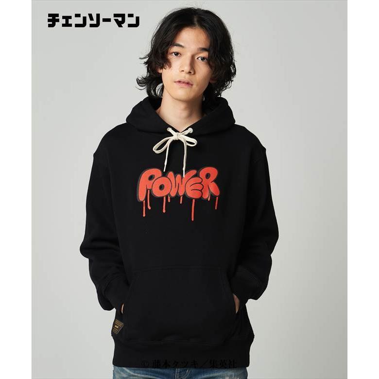 OUTLET SALE L 新品 チェンソーマン glamb コラボ パーカー パワー