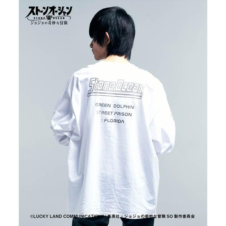 glambジョジョコラボ　 徐倫スタンド　ストーン・フリー　ロンT glambジョジョコラボ 徐倫スタンド ストーン・フリー ロンT