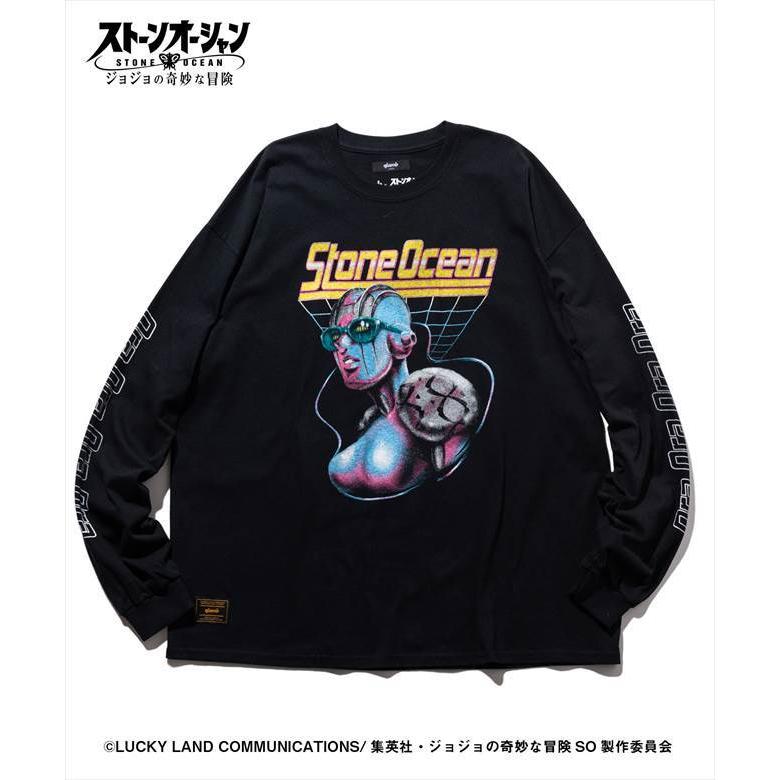 glamb（グラム） ストーンフリー長袖 Tシャツ Jolyne's Stand T JOJO