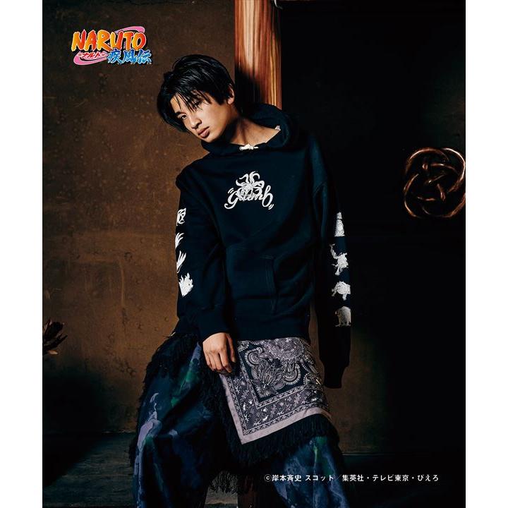 glamb（グラム） タイムセール NARUTO ナルト x glamb Biju Hoodie