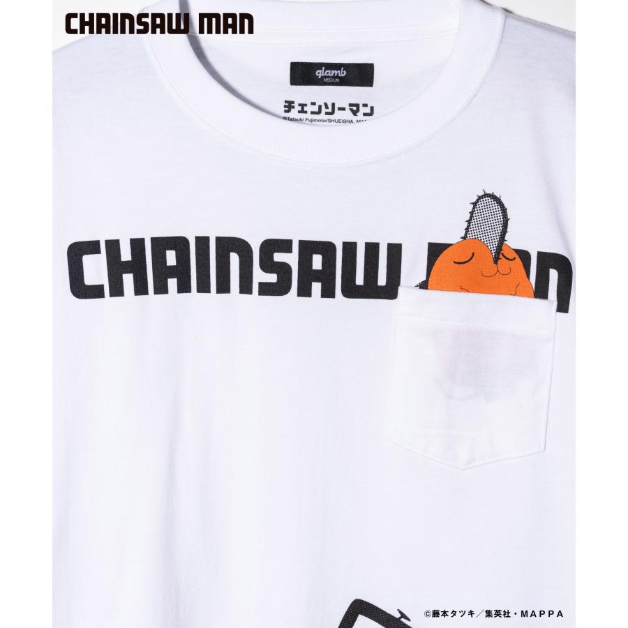 glamb（グラム） チェンソーマン Pochita Pocket T ポチタ ポケットT T