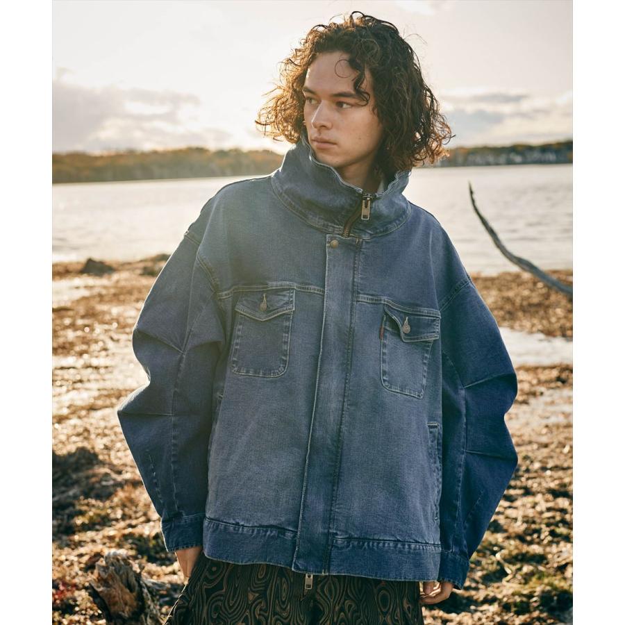 glamb Hi Neck Denim Jacket ハイネックデニムジャケット glamb Hi Neck Denim Jacket ハイネックデニムジャケット