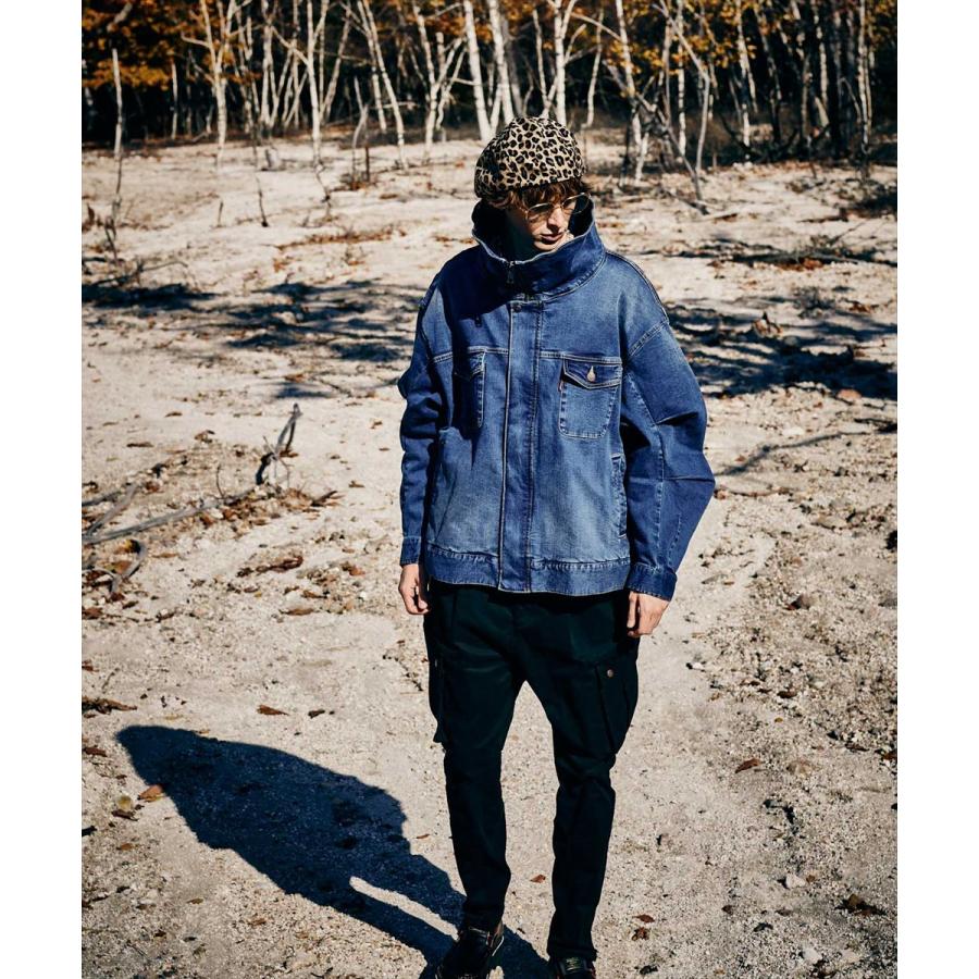glamb Hi Neck Denim Jacket ハイネックデニムジャケット glamb Hi Neck Denim Jacket ハイネックデニムジャケット