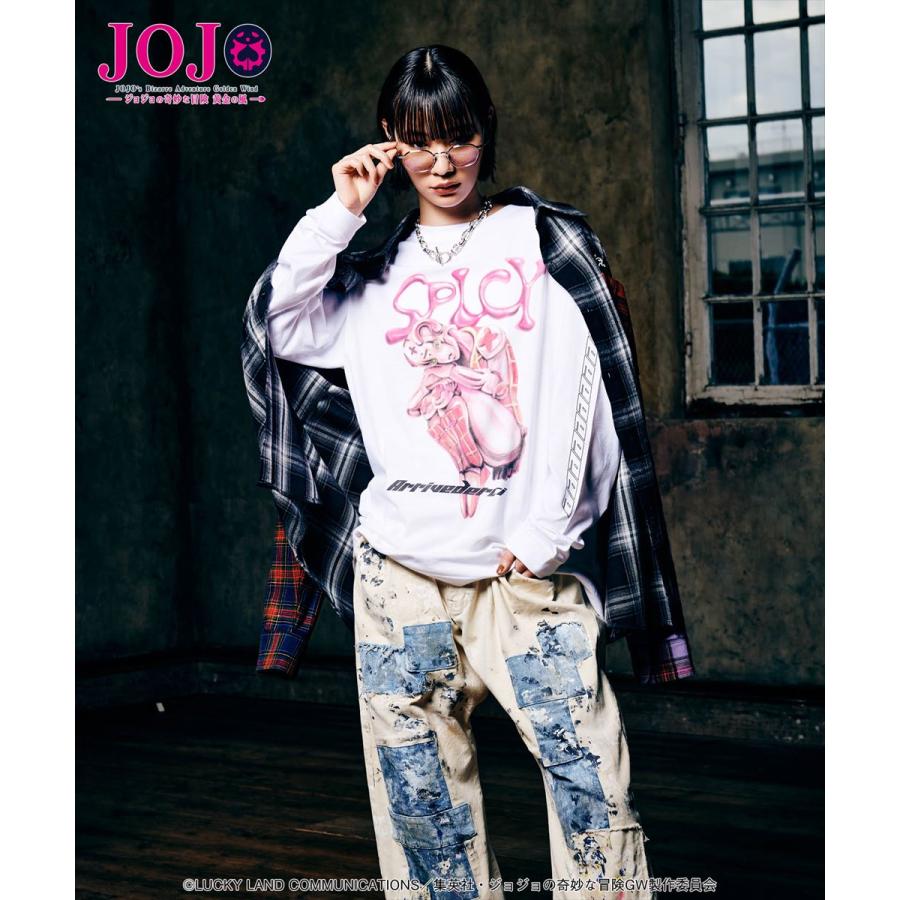 16日迄出品◆ ジョジョ　glamb トリッシュ・ウナ ロングスリーブカットソー JOJO ジョジョ glamb トリッシュ・ウナ ロングスリーブ