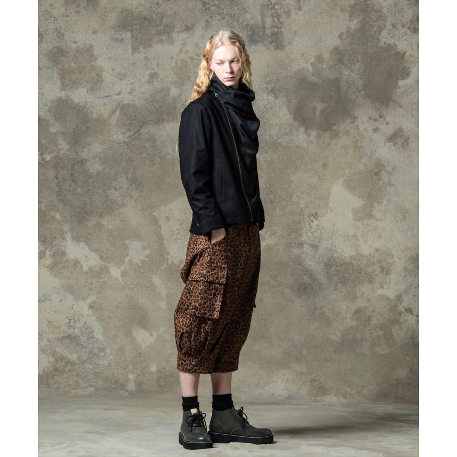 glamb（グラム） STUNN Drape Neck Jacket / スタンドレープネック