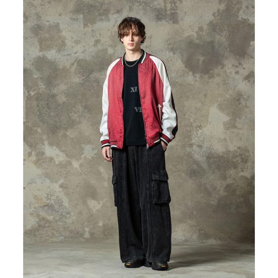 glamb（グラム） Distorted Baggy Sweat Pants / ディストーテッド 