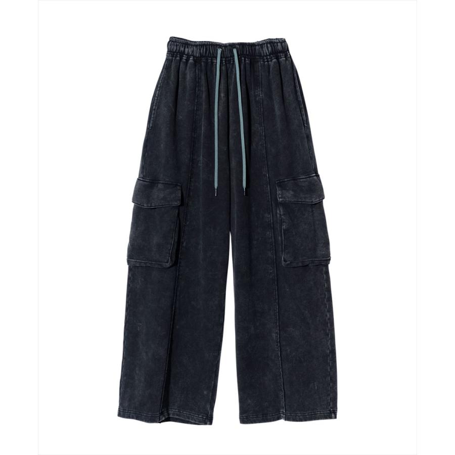 glamb（グラム） Distorted Baggy Sweat Pants / ディストーテッド 