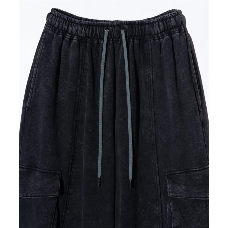 glamb（グラム） Distorted Baggy Sweat Pants / ディストーテッド 