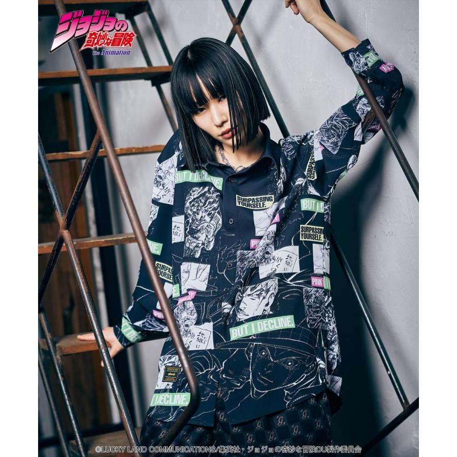 glamb（グラム） Rohan Kishibe Shirt ジョジョ JOJO glamb