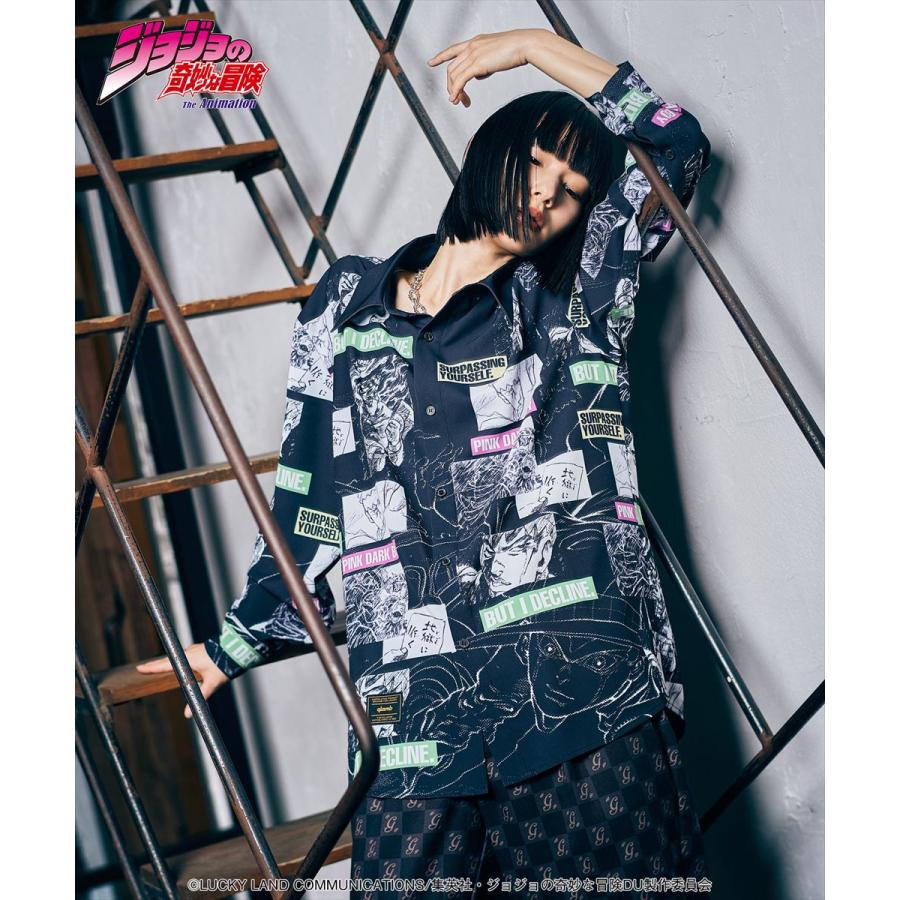 glamb（グラム） Rohan Kishibe Shirt ジョジョ JOJO glamb