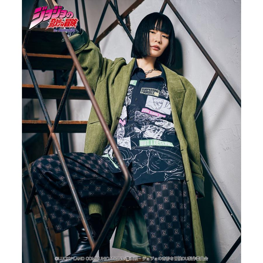 glamb（グラム） Rohan Kishibe Shirt ジョジョ JOJO glamb