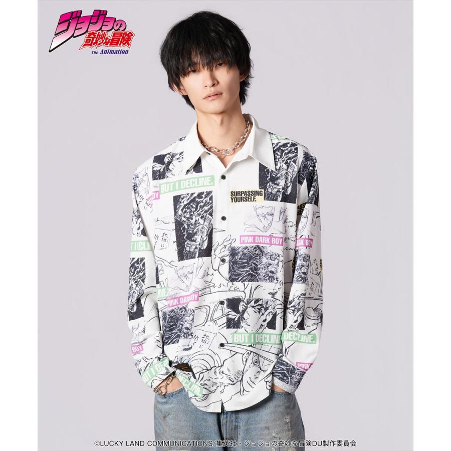 glamb（グラム） Rohan Kishibe Shirt ジョジョ JOJO glamb