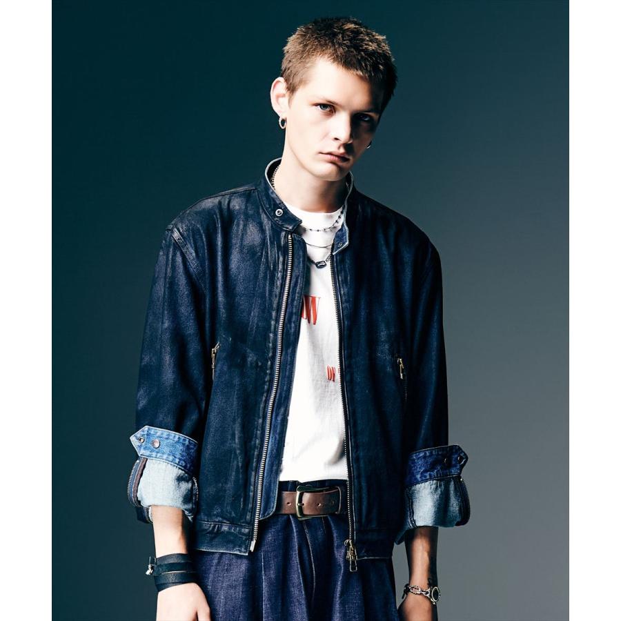 glamb（グラム） Denim Riders Jacket / デニムライダースジャケット 