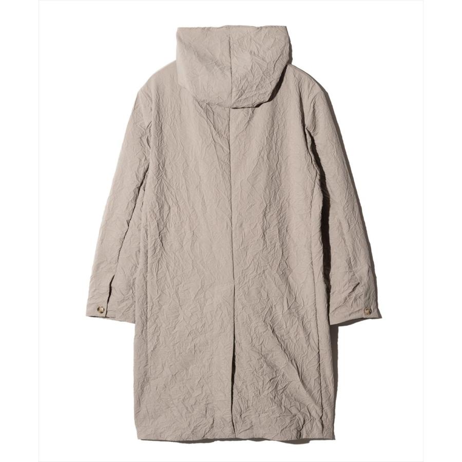 Crinkle Shawl Collar Coat / クリンクルショールカラーコート　glamb グラムの画像