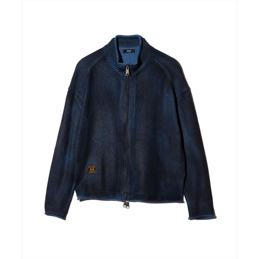 glamb（グラム） Paraffin Coated Knit Blouson / パラフィンコート