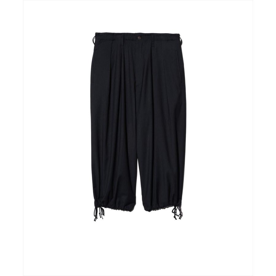 【美品】glamb グラムCropped pants クロップド ブラック glamb（グラム） Easy Wide Cropped Pants / イージーワイドクロップド