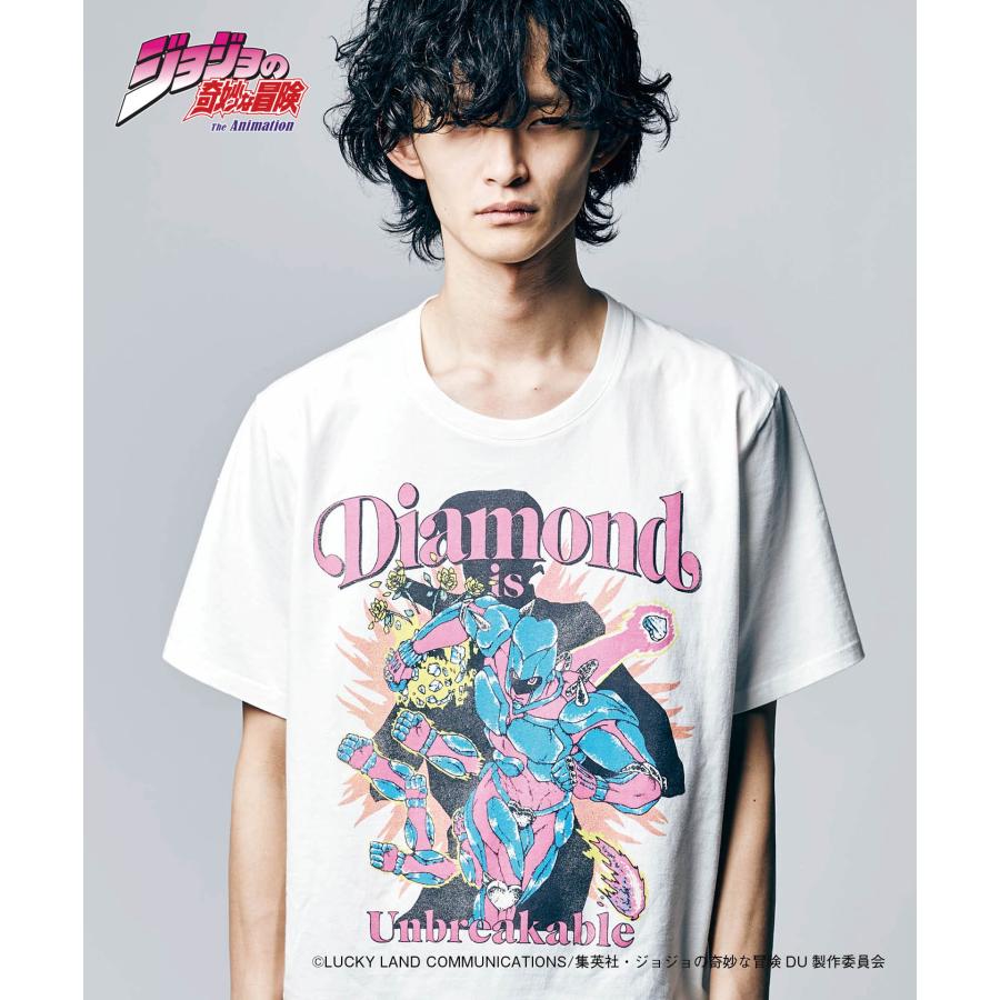 JOJO x glamb　クレイジー・ダイヤモンド Tシャツ　Crazy Diamond T II　ジョジョ　東方仗助｜fusion｜02