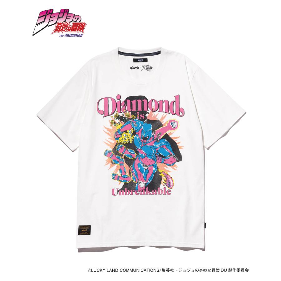 JOJO x glamb　クレイジー・ダイヤモンド Tシャツ　Crazy Diamond T II　ジョジョ　東方仗助｜fusion｜06