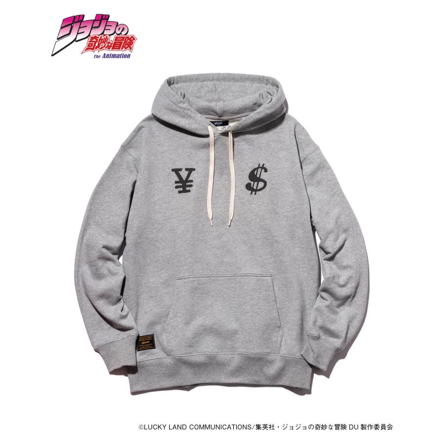 glamb ジョジョの奇妙な冒険 グレー フード パーカー ザ ハンド 億泰 glamb（グラム） ザ・ハンド フーディー The Hand Hoodie JOJO