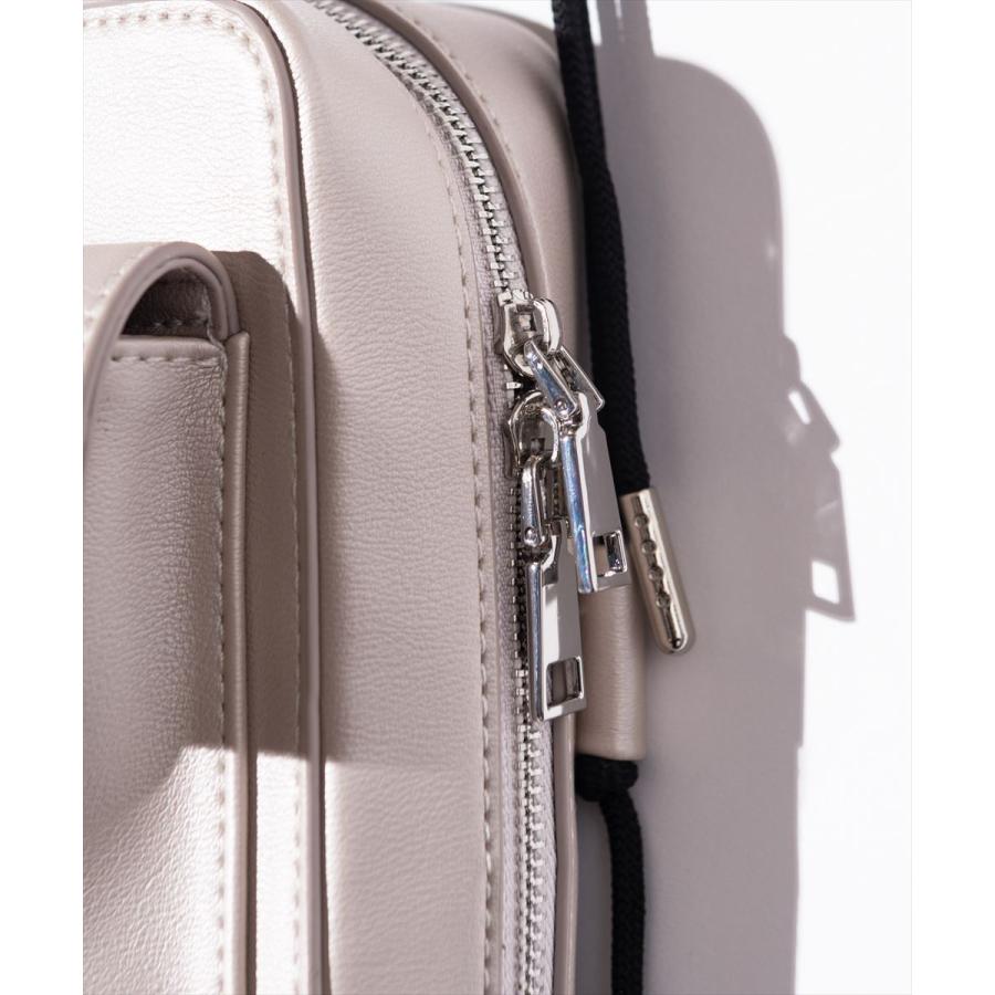 glamb グラム Synth Leather Sacoche Bag シンセレザー