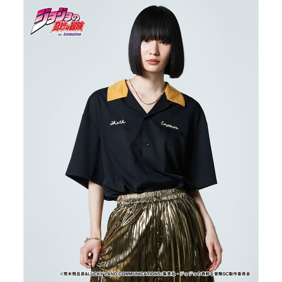glamb ジョジョの奇妙な冒険 ボーリング アロハシャツセット サイズXL ジョジョの奇妙な冒険【glamb】オープンカラーシャツ2