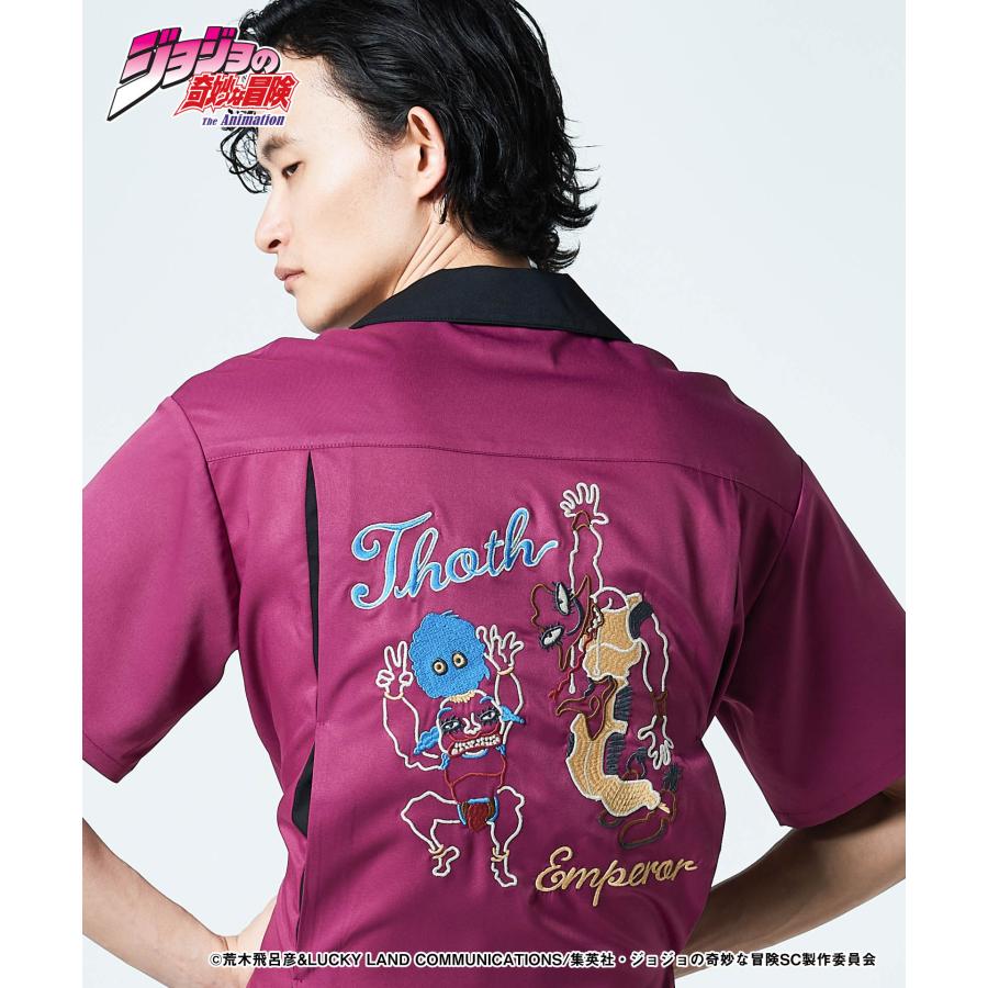 glamb ジョジョ コラボシャツ ホルホース&ボインゴ GB0224/JJ05 : Hol Horse ＆ Boingo Shirt / ホル・ホースアンド