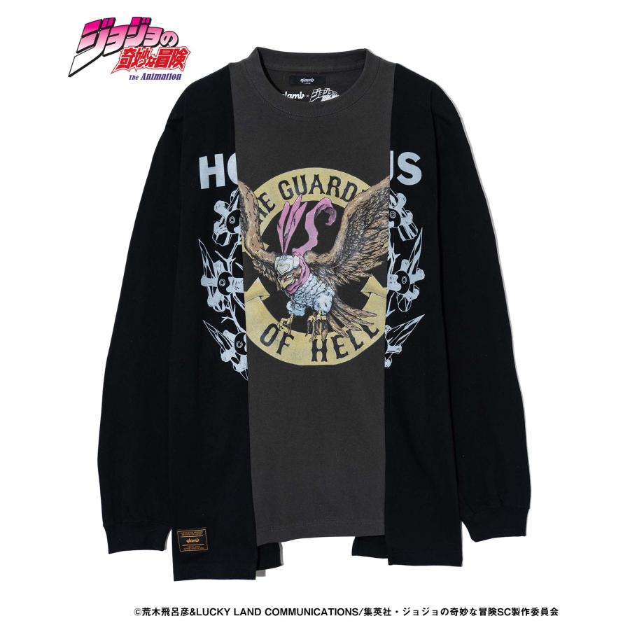 glamb ジョジョコラボ　Pet Shop Cutsew ペット・ショップXL glamb（グラム） Pet Shop Cutsew ペット・ショップカットソー JOJO