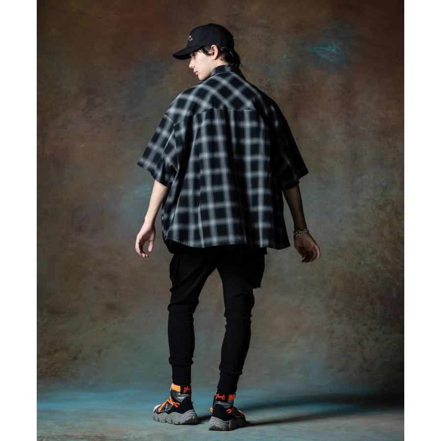 glamb グラム 4XL Half Sleeve Shirt 4XLハーフスリーブシャツ 