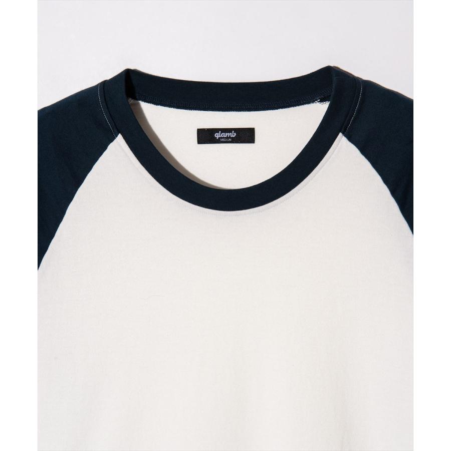 glamb グラム Damaged Raglan T-Shirt / ダメージラグランT