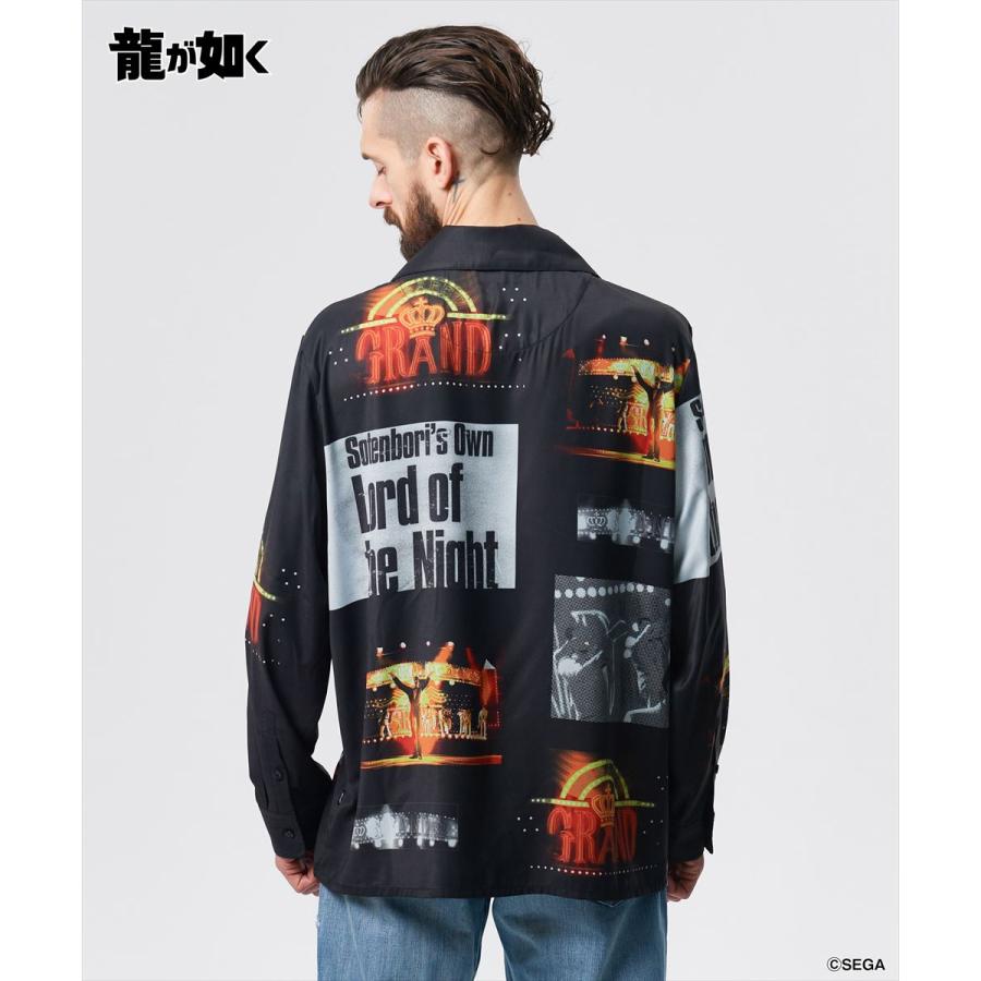 glamb（グラム） 龍が如く 真島吾朗 Cabaret Master Majima Shirt