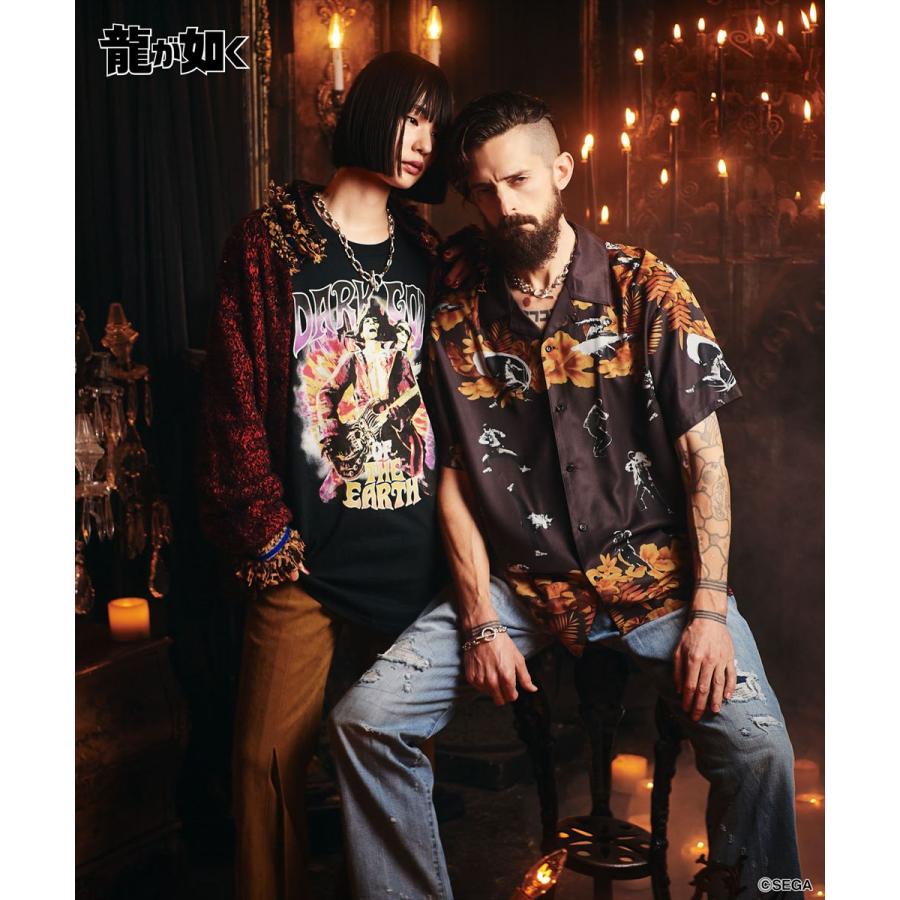 glamb（グラム） 龍が如く 真島吾朗 Mad Dog Aloha Shirt / マッド