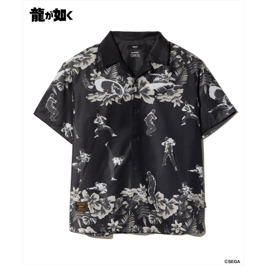 glamb 龍が如く 真島吾朗 Mad Dog Aloha Shirt / マッドドッグ glamb 龍が如く 真島吾朗 Mad Dog Aloha Shirt / マッドドッグ