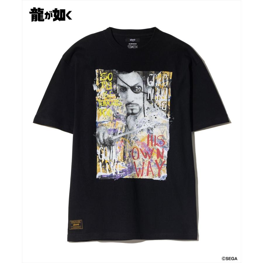 glamb（グラム） 龍が如く 真島吾朗 Goro Majima T-Shirt
